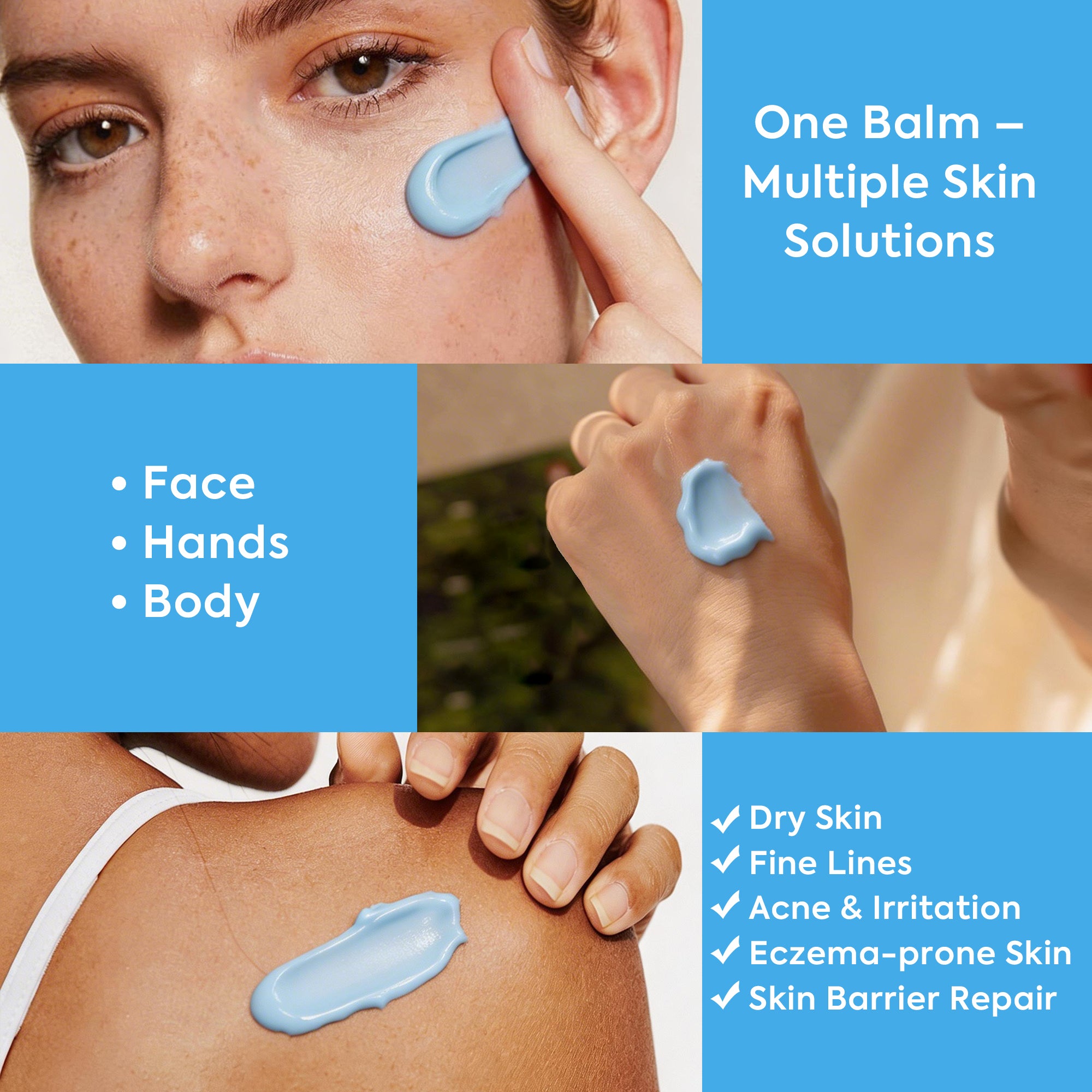 MTGBO Copper Peptides GHK-Cu Beef Tallow Honey Balm: Anti Aging Blue Balm with Methylene Blue, Manuka Honey & Vitamin E – 2 oz