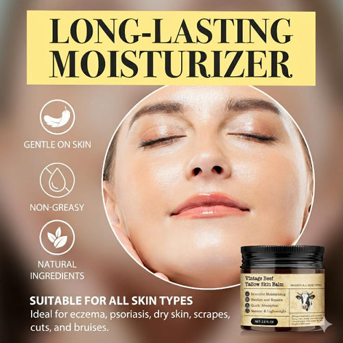 Beef Tallow Honey Balm for Sensitive Skin