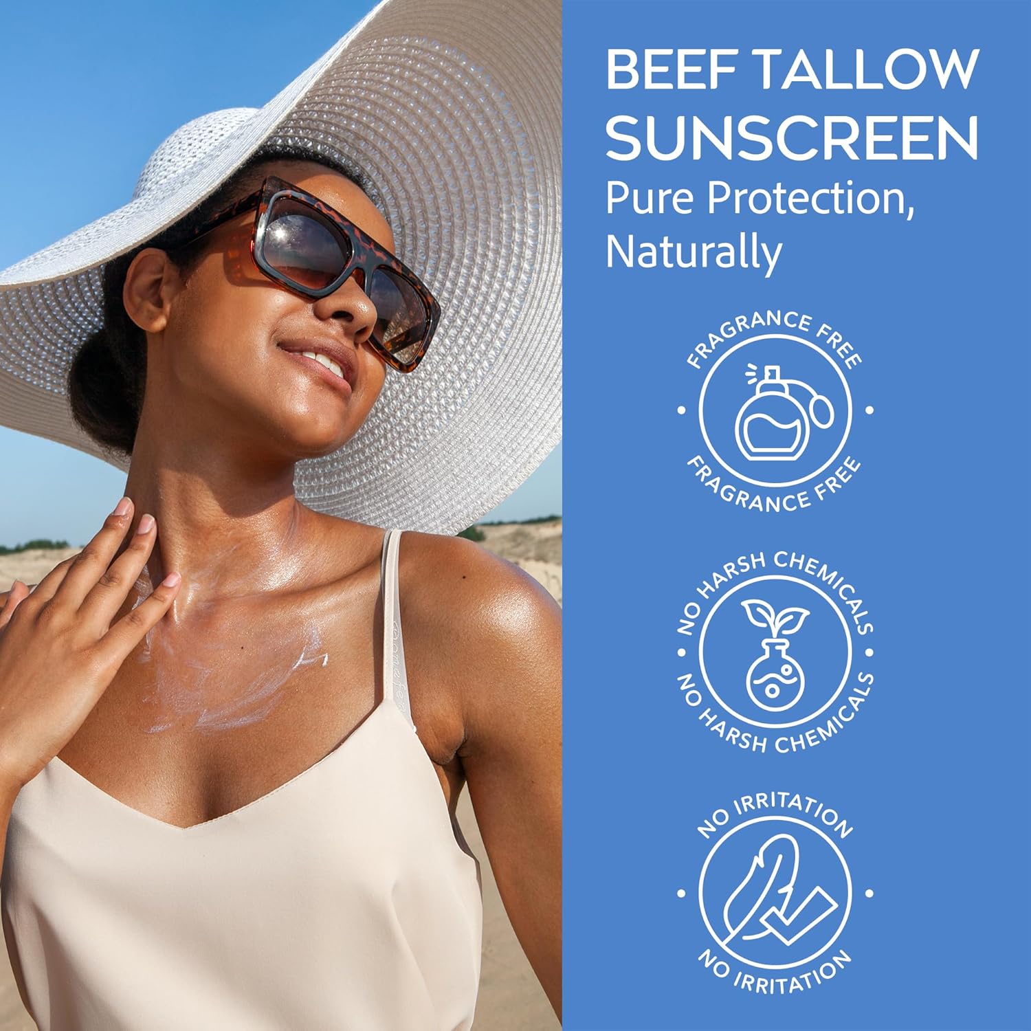 Beef Tallow Sunscreen SPF 50